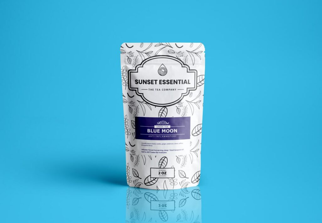 Accueil 7 Mehiel Studio - Maison de branding de luxe - sunsetessenntial packagin design tea